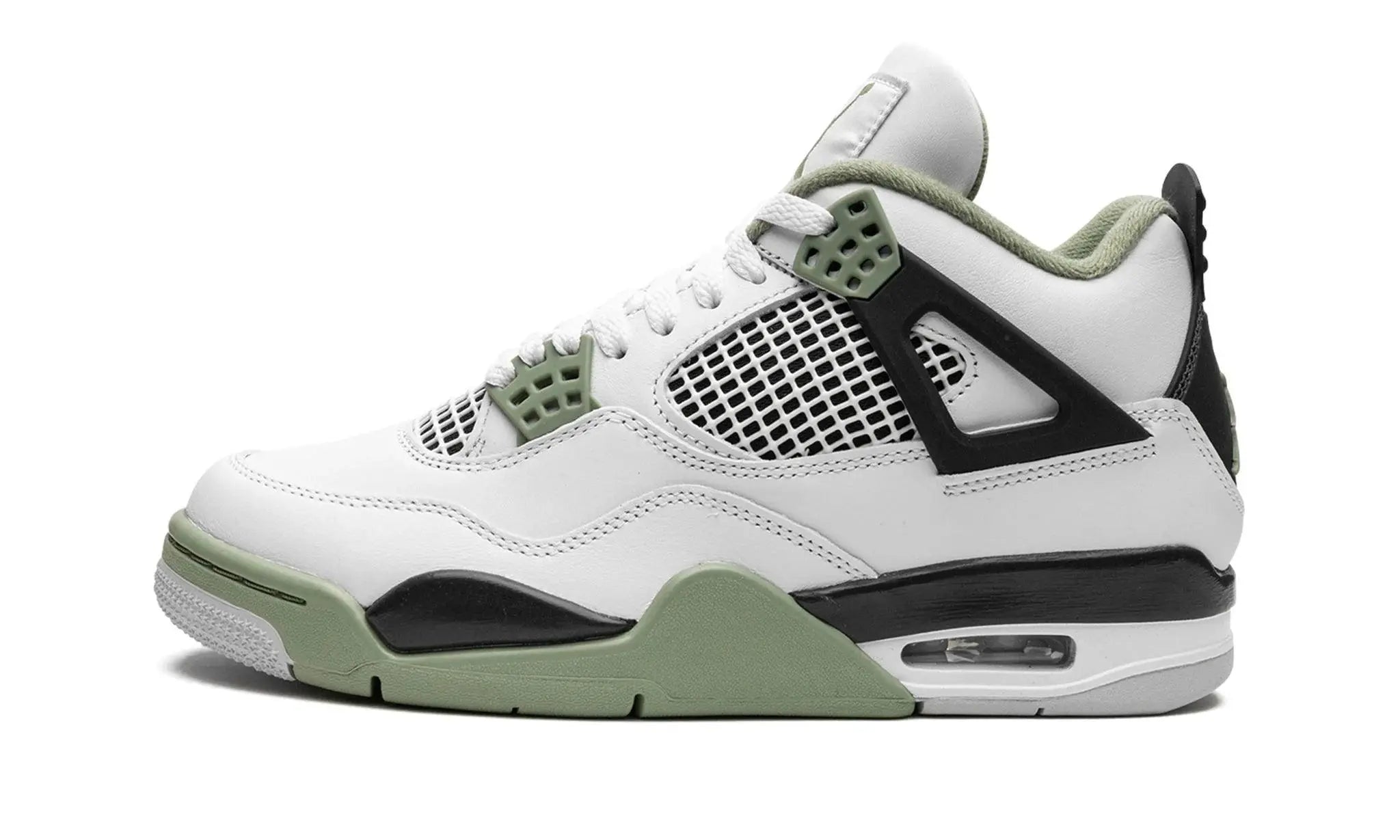AIR JORDAN 4 Retro Seafoam (W) Shoe Fly