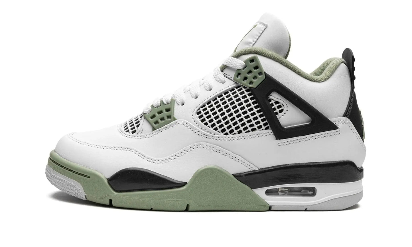 AIR JORDAN 4 Retro Seafoam (W) Shoe Fly