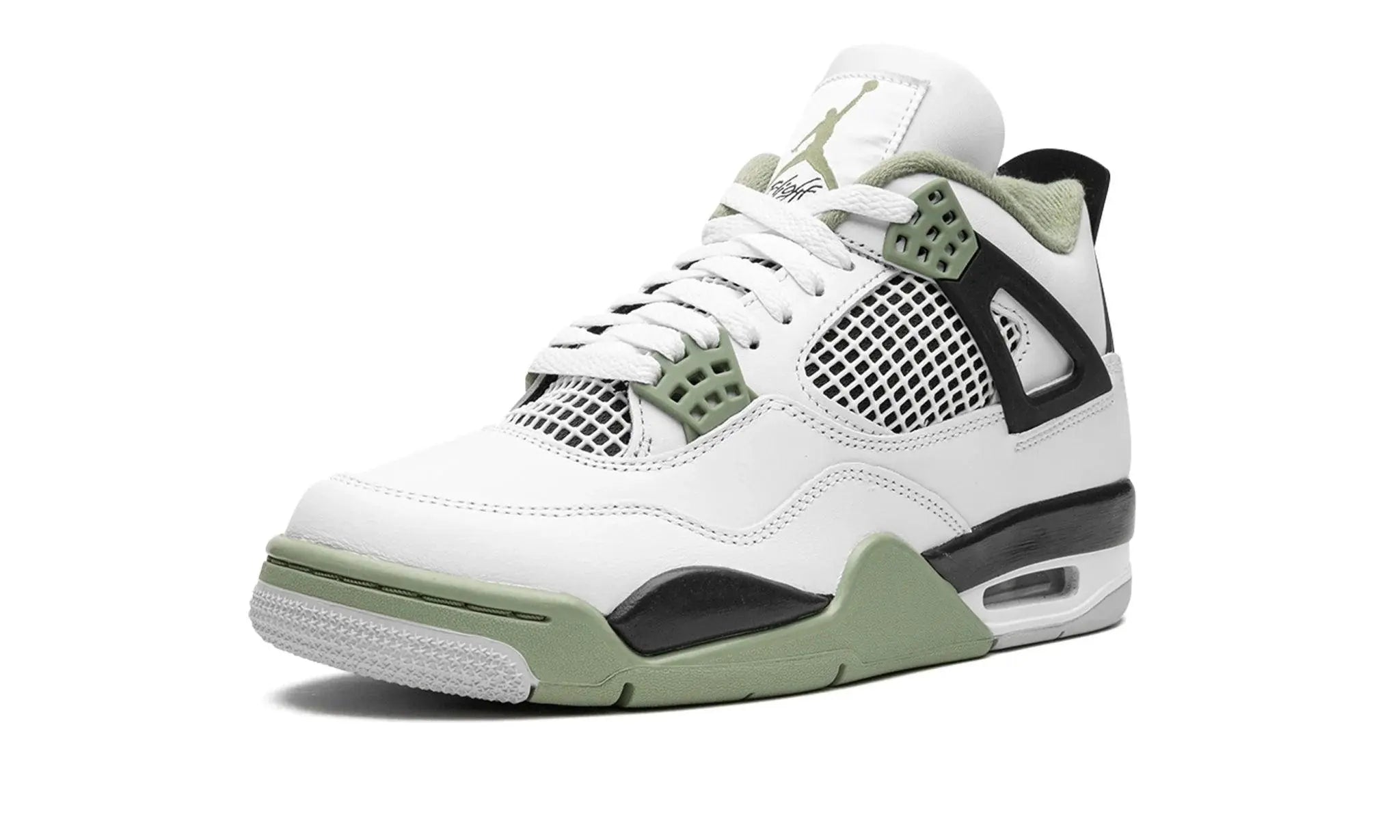 AIR JORDAN 4 Retro Seafoam (W) Shoe Fly
