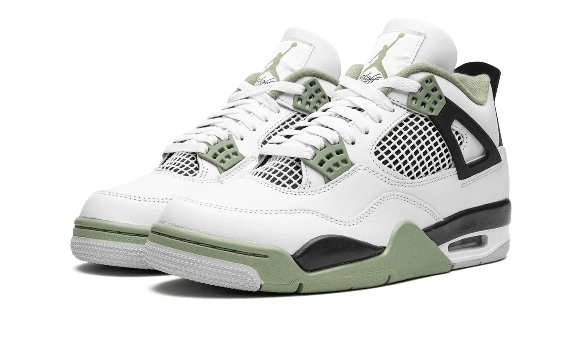 AIR JORDAN 4 Retro Seafoam (W) Shoe Fly