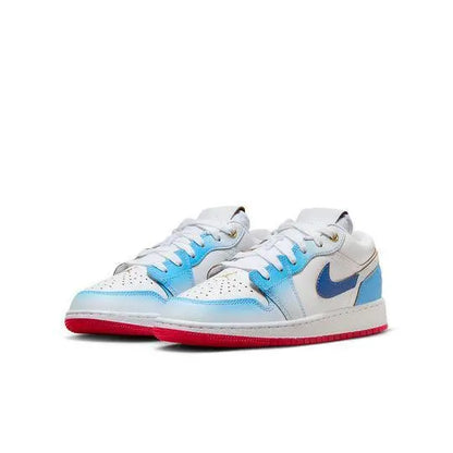 Air Jordan 1 Low SE 'Blue Gradient' Shoe Flyes
