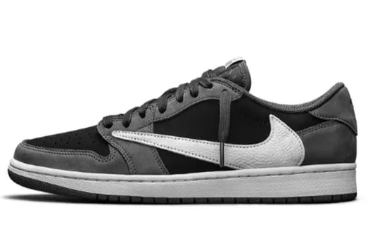 Air Jordan 1 Low Travis Scott "Grey Phantom" Shoe Flyes