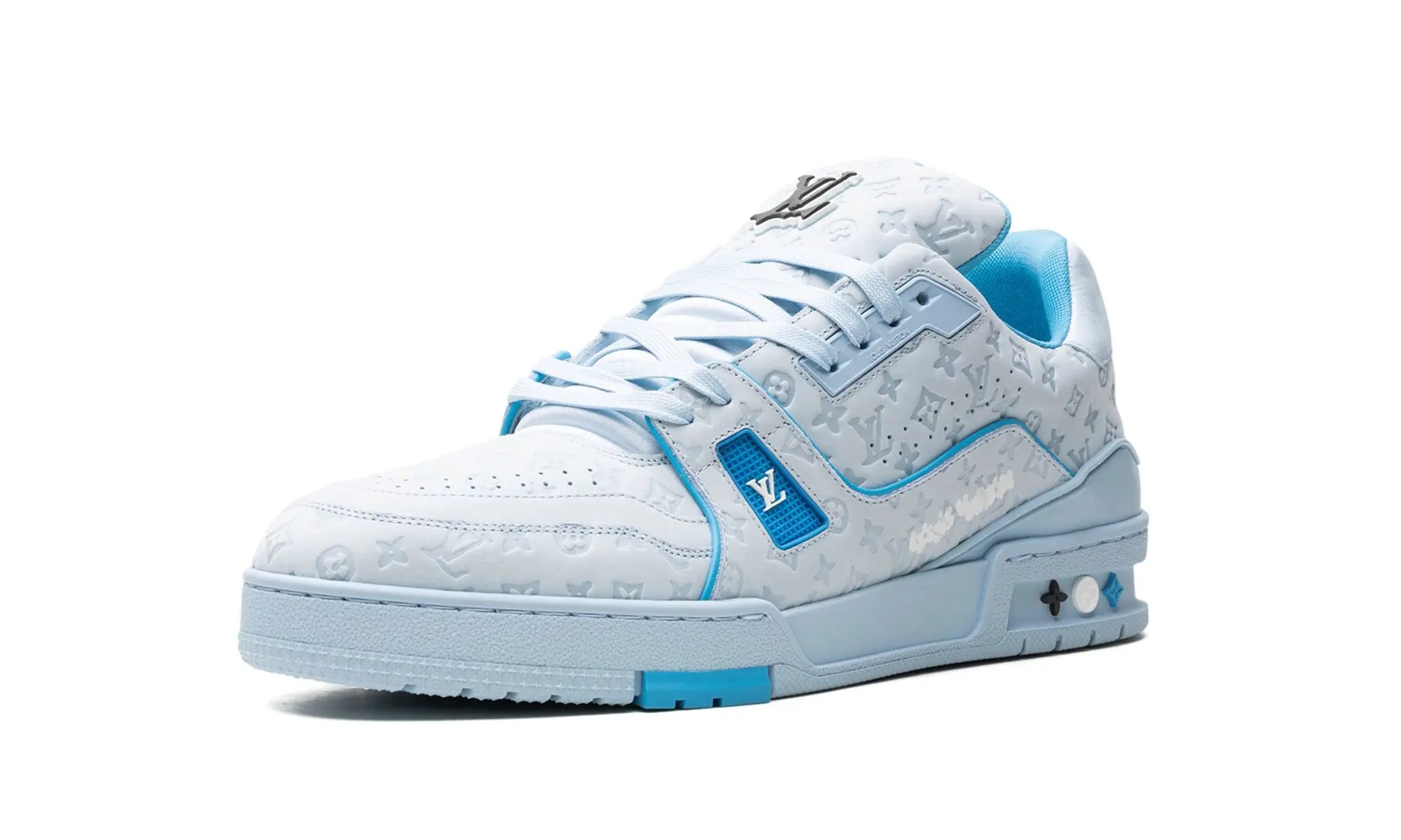 Louis Vuitton Pre-Owned
LV Trainer x Tyler the Creator
"Blue" Shoe Flyes