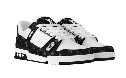 Louis Vuitton Tranier Sneakers "Black" Shoe Flyes
