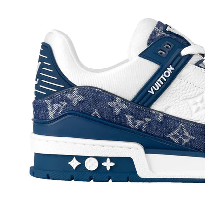 Louis Vuitton Tranier Sneakers "Blue" Shoe Flyes