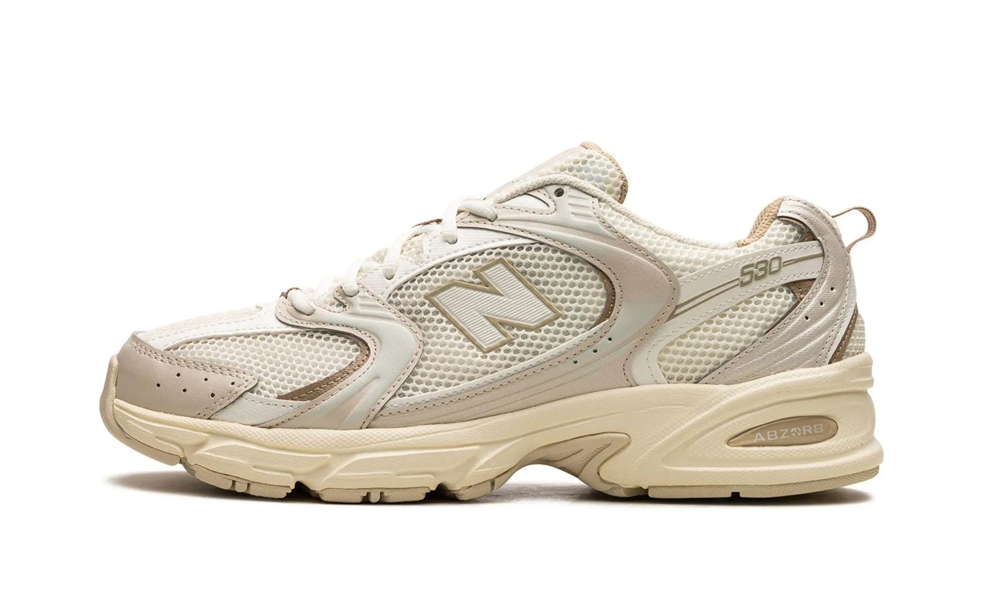 NEW BALANCE
530
"Beige / Angora" Shoe Flyes