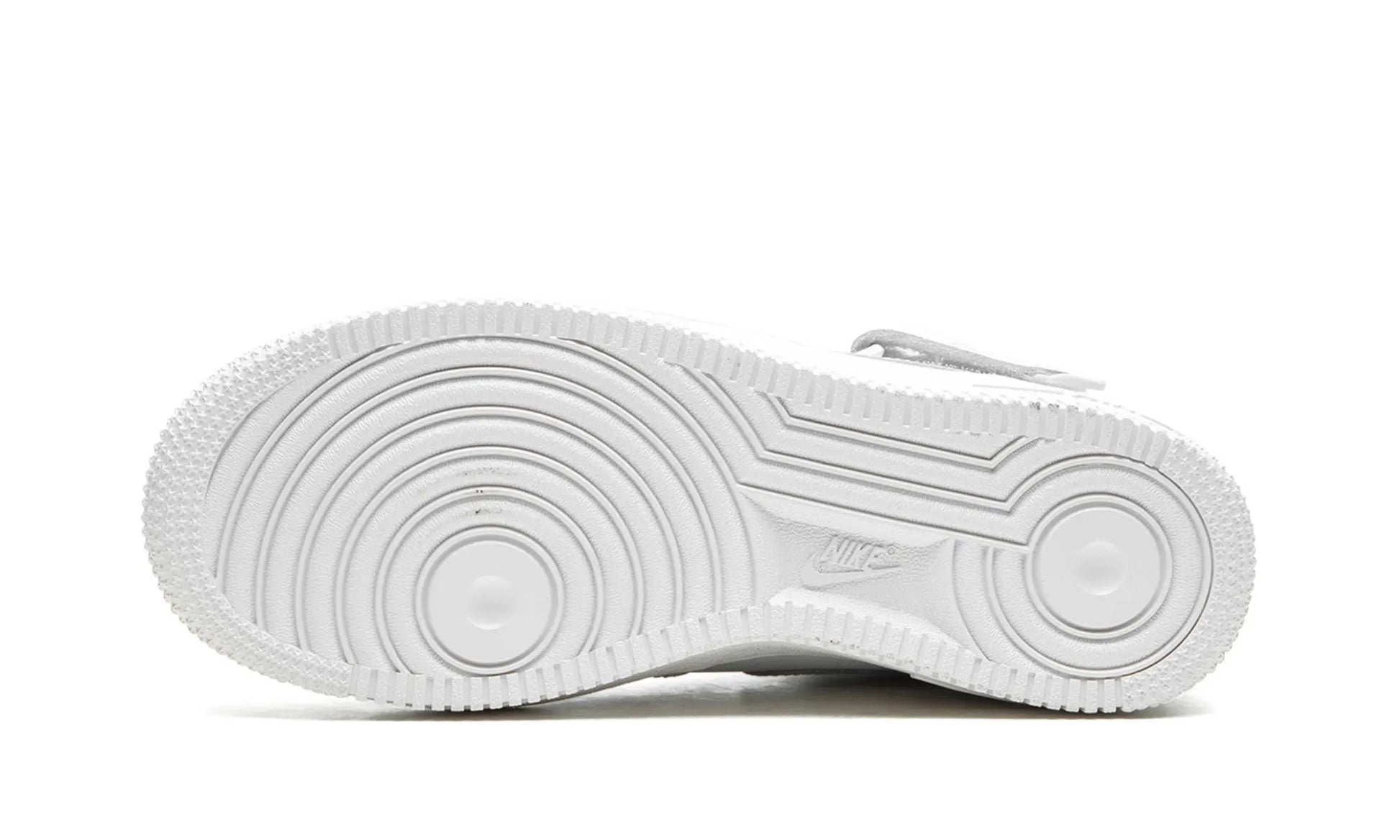 NIKE AIR FORCE 1 MID "Triple White" Shoe Flyes