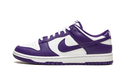 NIKE DUNK LOW
"Court Purple" Shoe Flyes