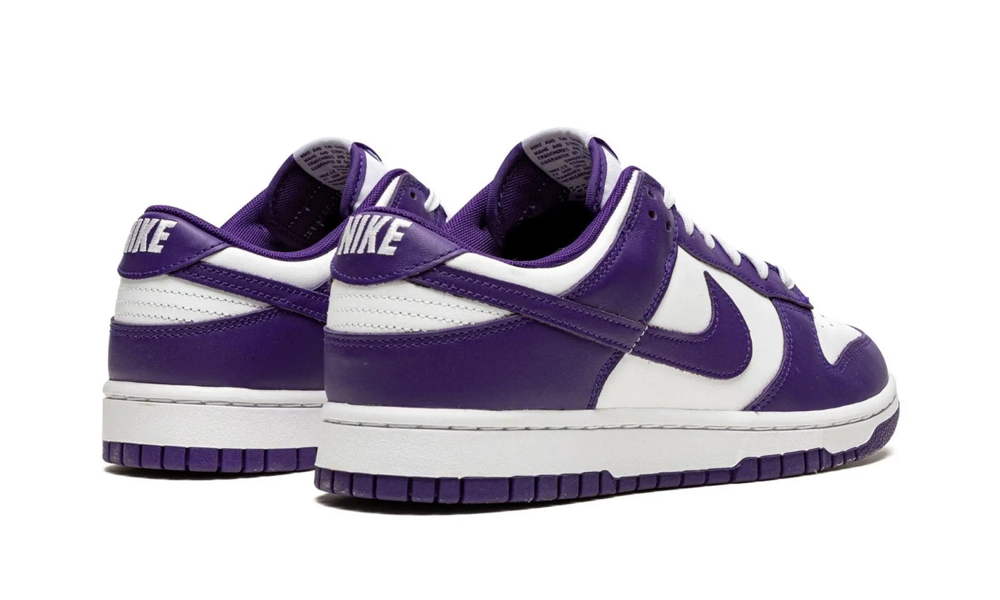 NIKE DUNK LOW
"Court Purple" Shoe Flyes