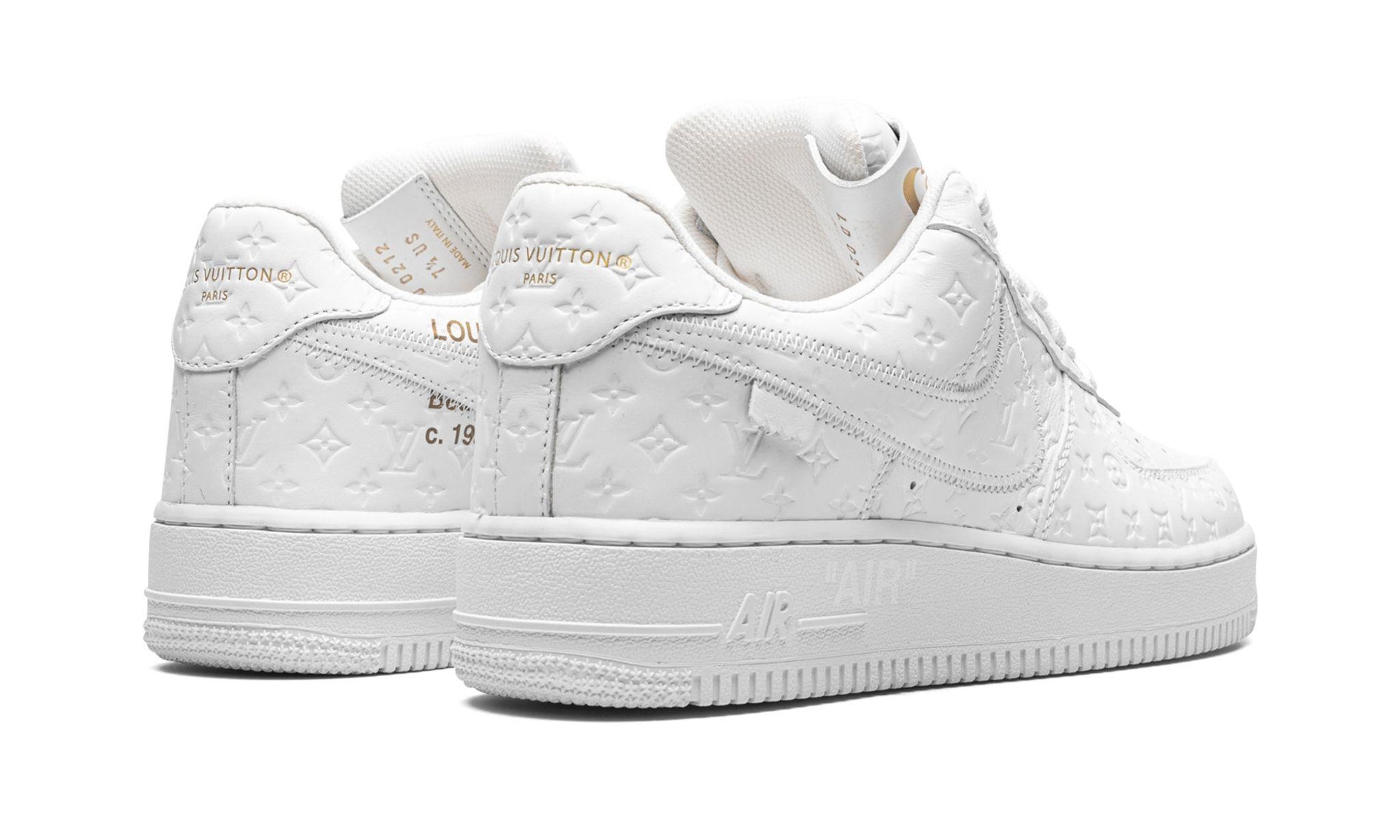 NIKE LOUIS VUITTON AIR FORCE 1 LOW
"Virgil Abloh - White/White" Shoe Flyes