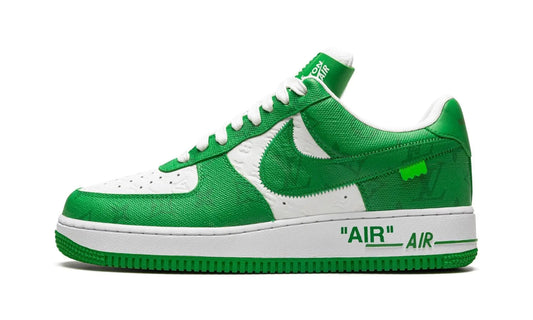 NIKE Louis Vuitton Air Force 1 Low
"Virgil Abloh - White/Green" Shoe Flyes