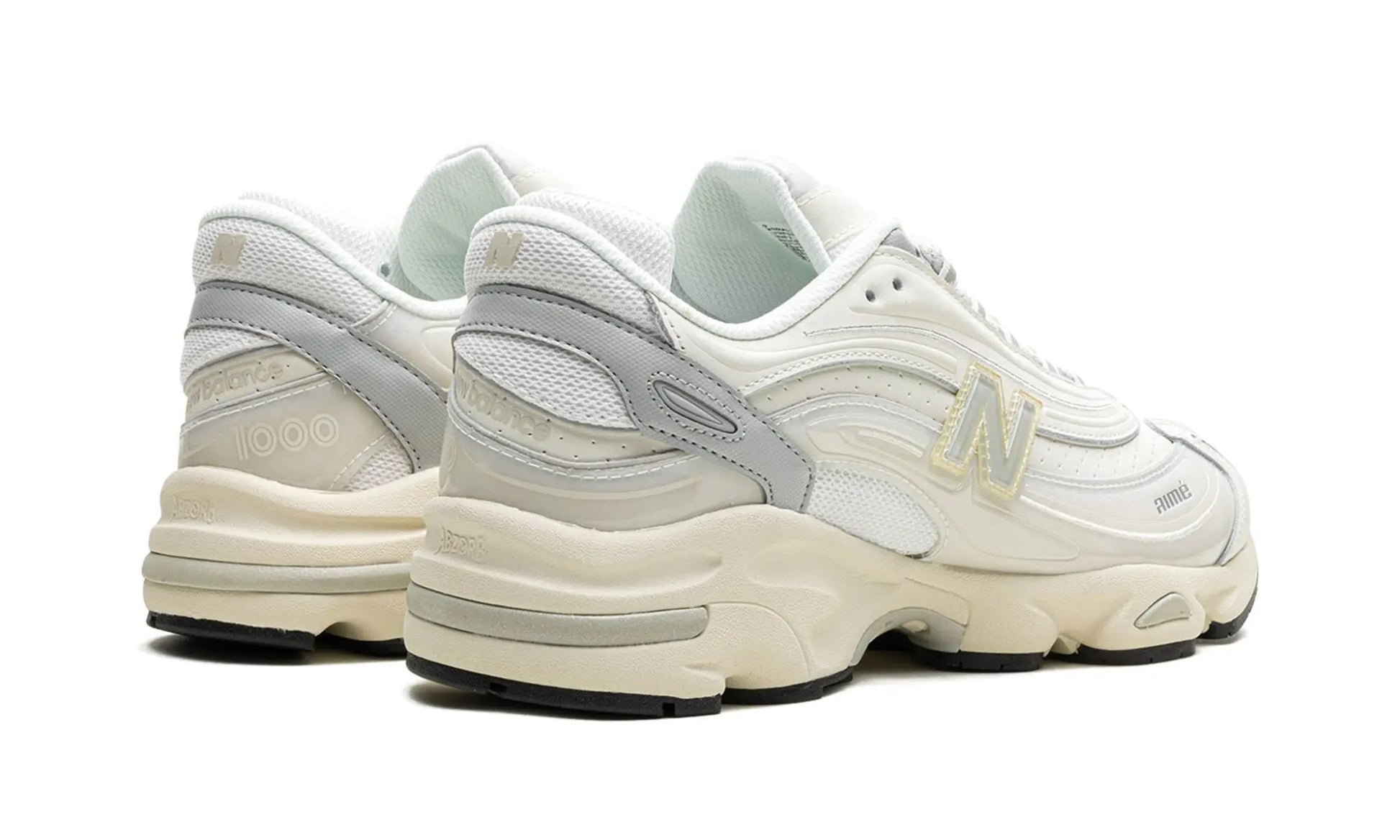 New Balance 1000
"Aime Leon Dore - White" Shoe Flyes