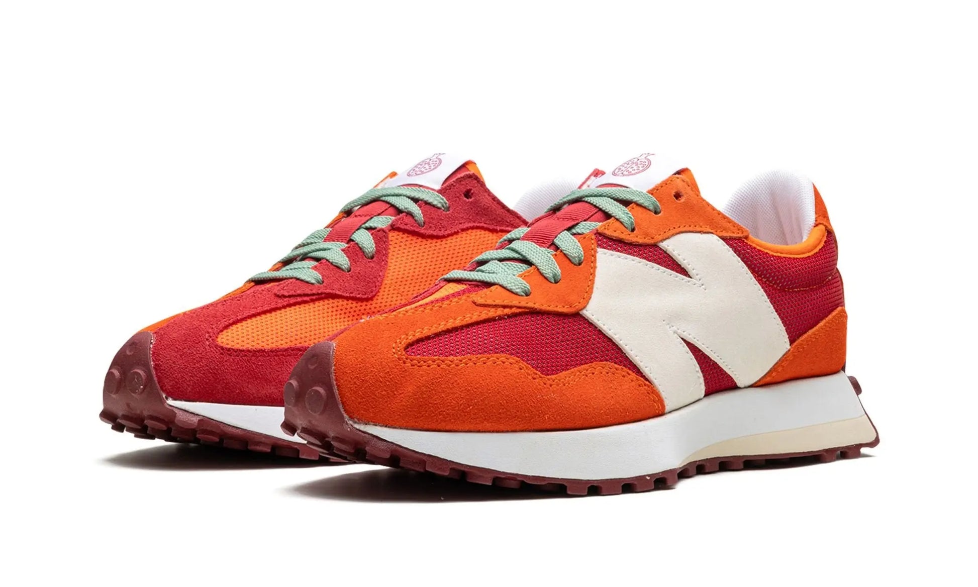 New Balance
327 "Todd Snyder Farmer's Market Pomegranate" Shoe Flyes