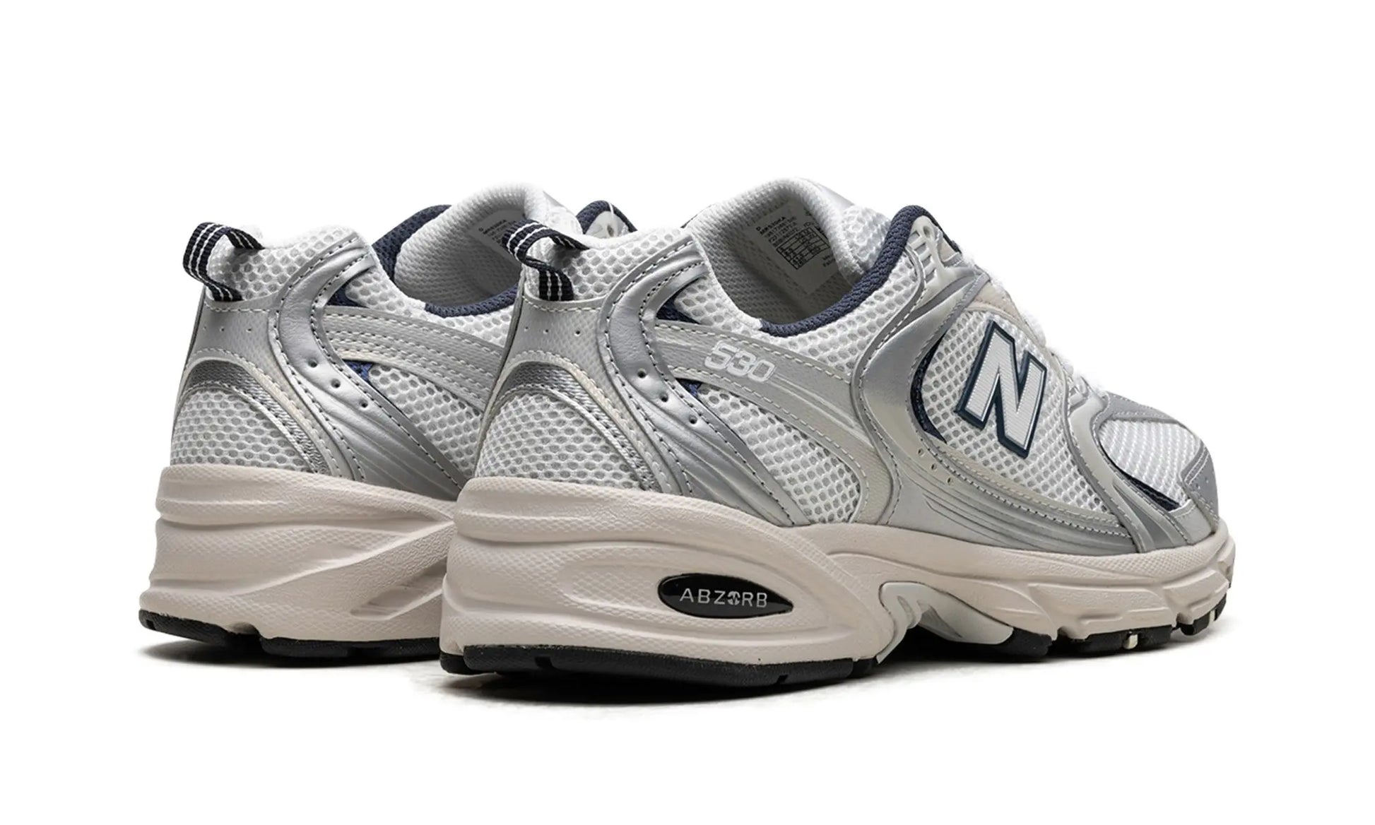 New Balance
530
"Steel Grey" Shoe Flyes