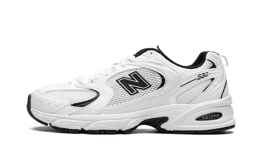 New Balance 530 "White Black" Shoe Flyes