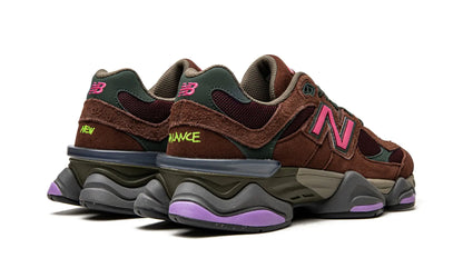New Balance
9060
"Rich Oak / Burgundy" Shoe Flyes