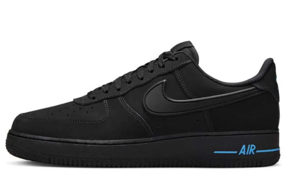 Nike Air Force 1 Low '07 SE 'Black University Blue' Shoe Flyes