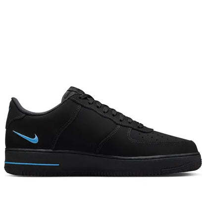 Nike Air Force 1 Low '07 SE 'Black University Blue' Shoe Flyes