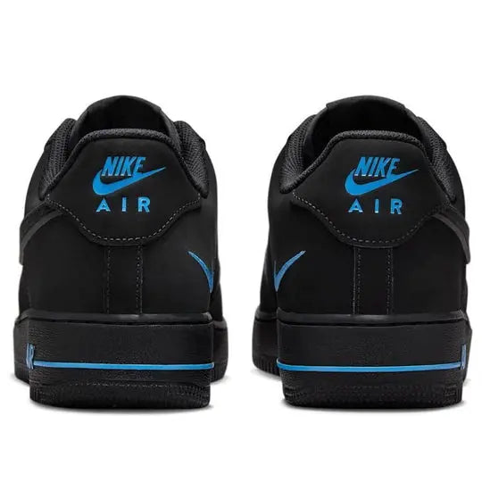 Nike Air Force 1 Low '07 SE 'Black University Blue' Shoe Flyes
