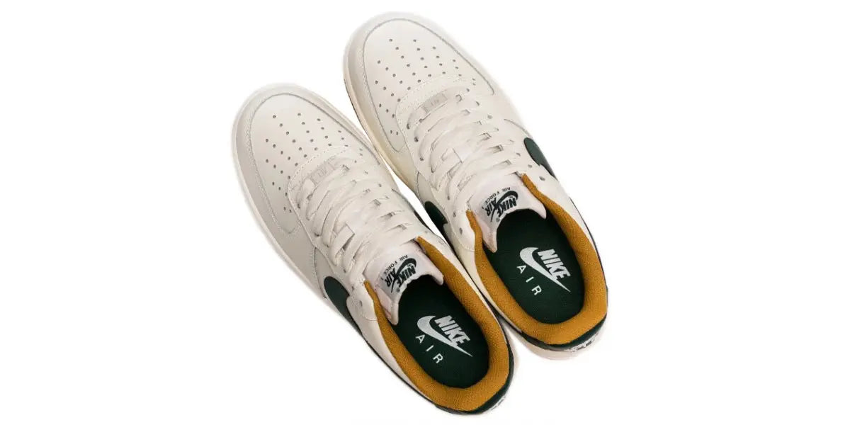 Nike Air Force 1 Low "White Green Brown" Shoe Flyes