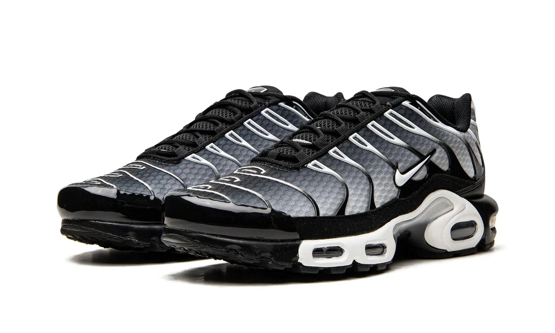 Nike Air Max Plus TN
"Black / Silver" Shoe Flyes
