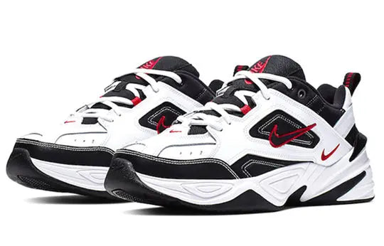 Nike M2K Tekno 'White Black University Red' Shoe Flyes