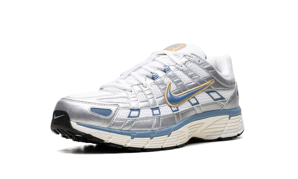 Nike P-6000
"METALLIC SILVER AEGEAN STORM" Shoe Flyes
