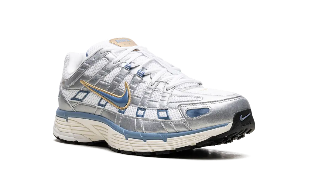 Nike P-6000
"METALLIC SILVER AEGEAN STORM" Shoe Flyes