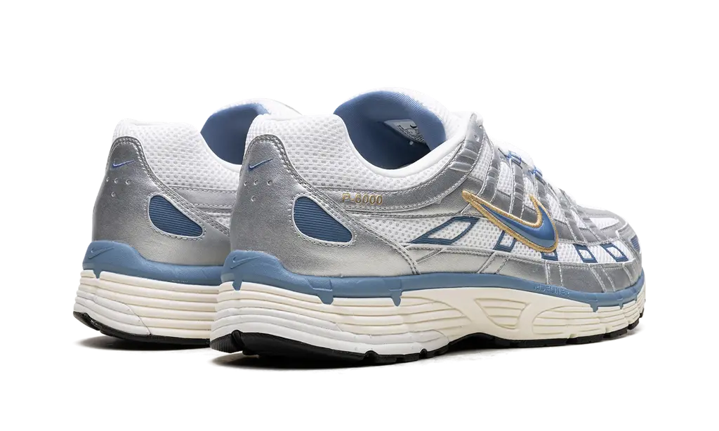 Nike P-6000
"METALLIC SILVER AEGEAN STORM" Shoe Flyes