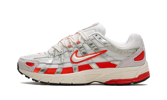 Nike P-6000 'SAIL PICANTE RED' Shoe Flyes