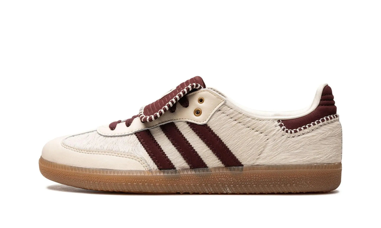 SAMBA "Wales Bonner - Cream White Pony" Shoe Flyes