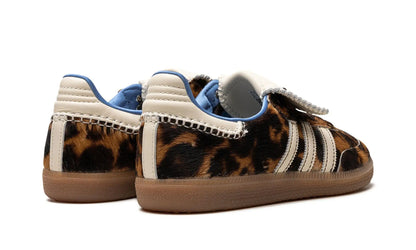 SAMBA "Wales Bonner - Leopard Pony Hair" Shoe Flyes