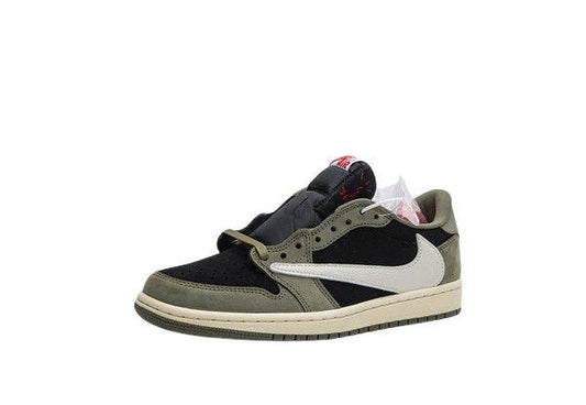 Travis Scott x Air Jordan 1 Low OG "Black Olive" Shoe Flyes