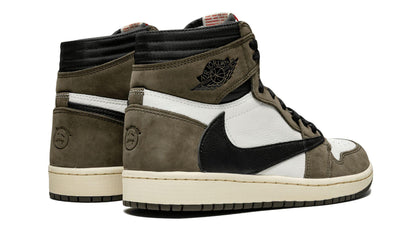 Travis Scott x Air Jordan 1 Retro High OG 'Mocha' Shoe Flyes