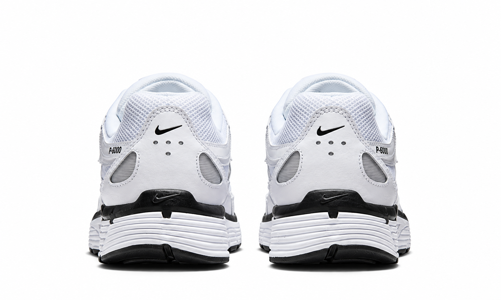 NIKE P-6000 'White Metallic Silver Black'