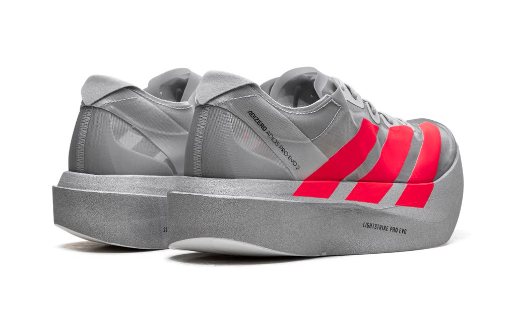 ADIDAS
ADIZERO ADIOS PRO EVO 2
"SILVER METALLIC/LUCID RED/GREY TWO"