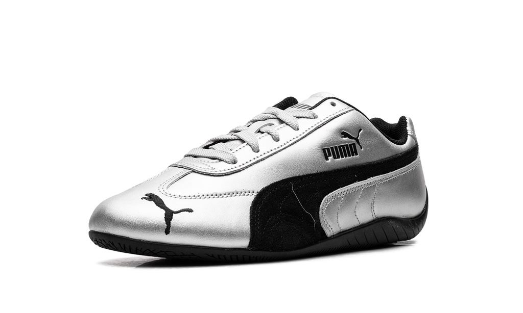 PUMA SPEEDCAT
"METALLIC SILVER"