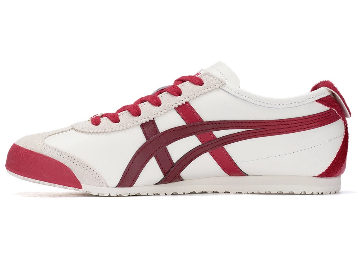 ONITSUKA TIGER MEXICO 66 "WHITE & BURGUNDY"