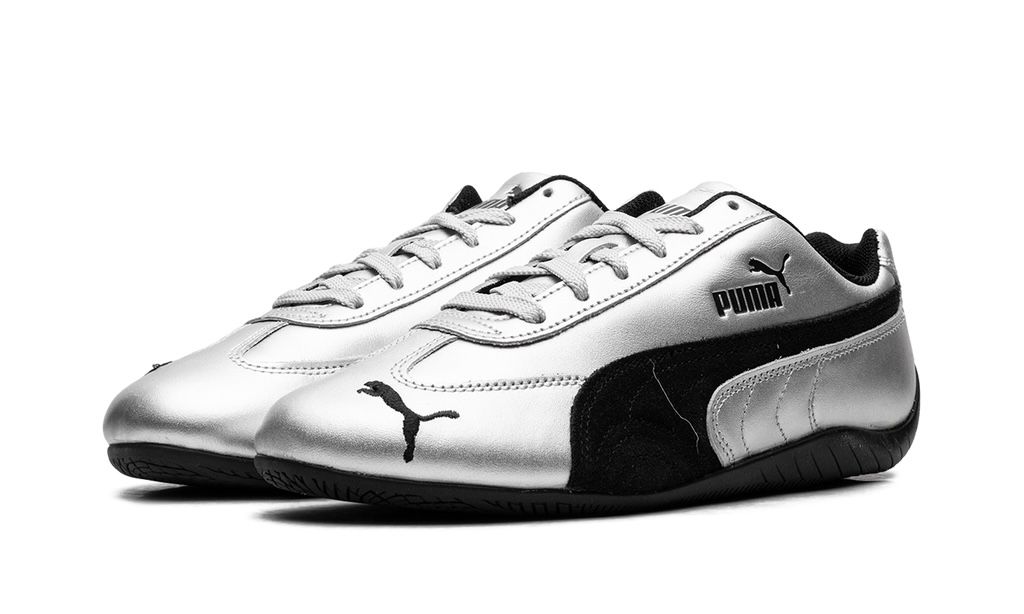 PUMA SPEEDCAT
"METALLIC SILVER"