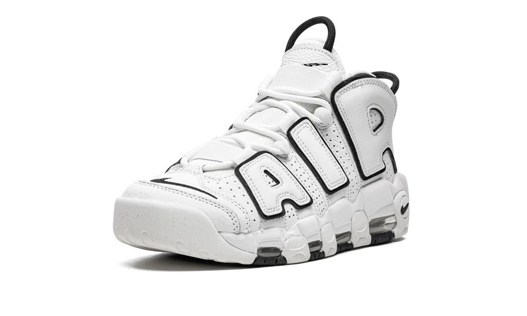 NIKE
AIR MORE UPTEMPO 
"WHITE / BLACK"