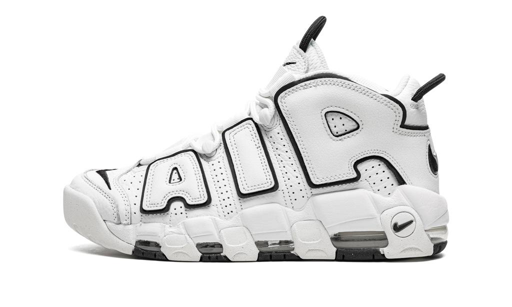 NIKE
AIR MORE UPTEMPO 
"WHITE / BLACK"