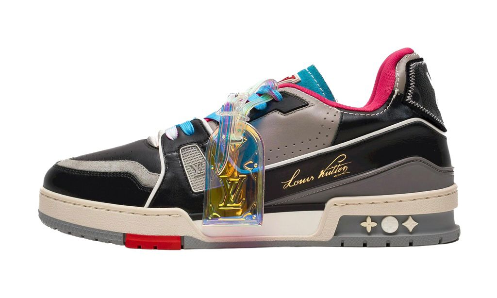 LV TRAINER LOW
"BLACK/PINK"