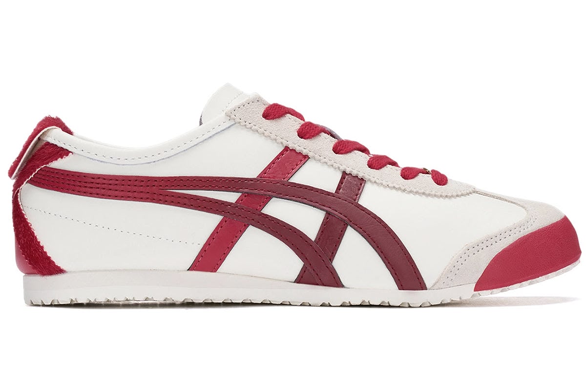 ONITSUKA TIGER MEXICO 66 "WHITE & BURGUNDY"