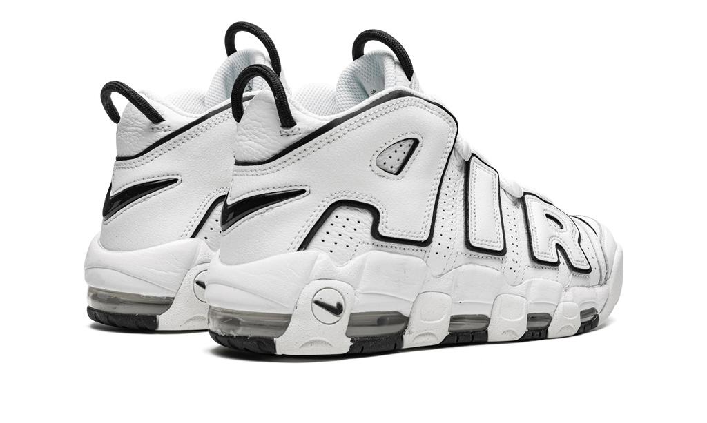 NIKE
AIR MORE UPTEMPO 
"WHITE / BLACK"