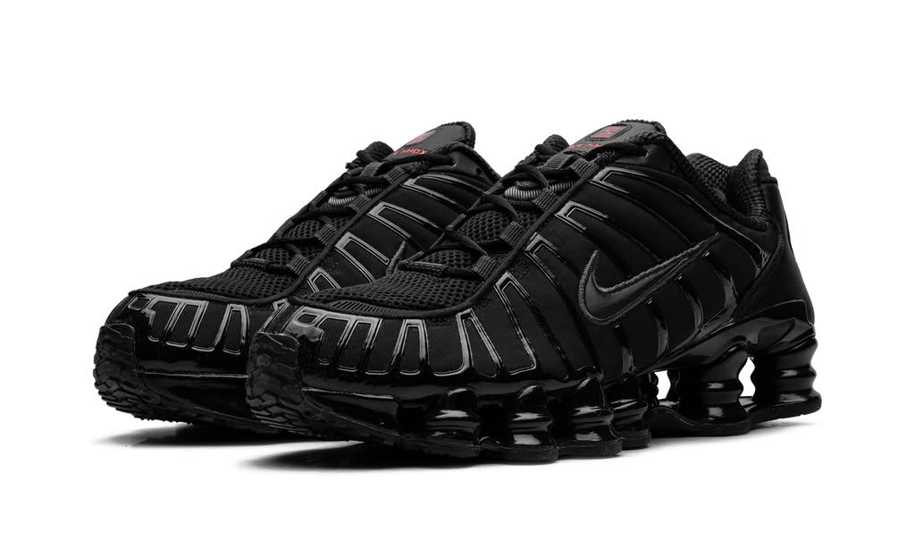 NIKE
SHOX TL
"BLACK / METALLIC HEMATITE"